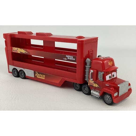 Pixar | Toys | Disney Pixar Cars Mack Mini Racers Hauler Transport Semi ...